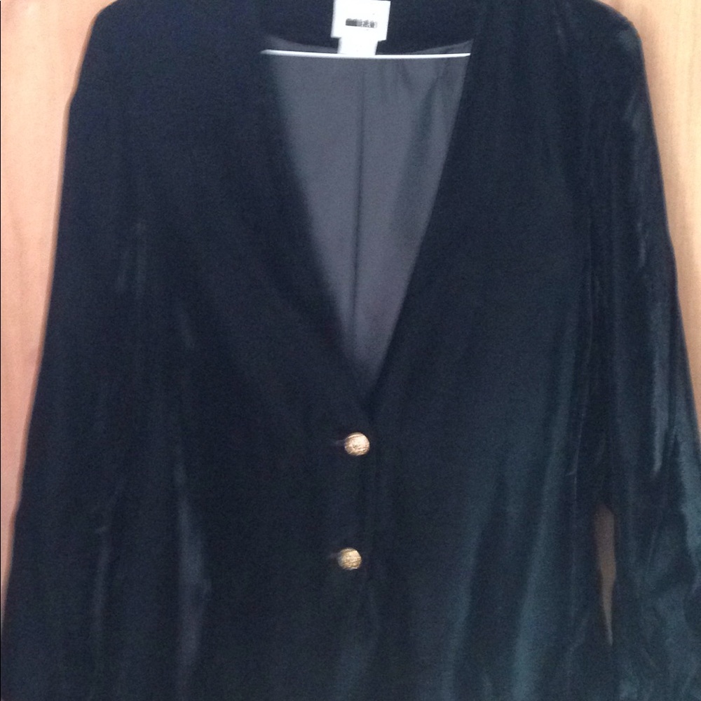 Velvet sport coat